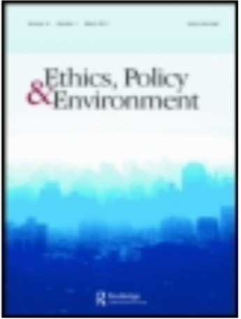 Enlarged view: Journal Ethics, Policy and Environment